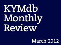 Monthly Review: March 2012 Monthly Review: March 2012