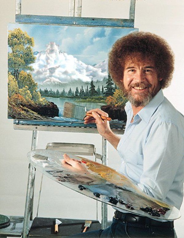 Where did bob ross live picture
