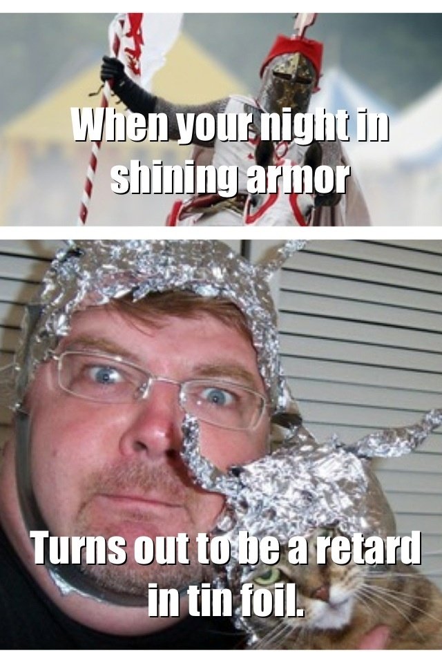 When your knight in shining armor Know Your Meme