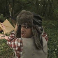 A hunter shoots a bear!