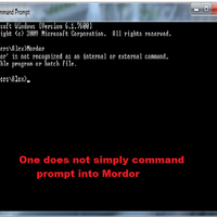 Command Prompt Mordor