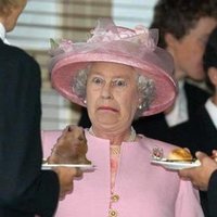 Dramatic Chipmunk meets The Queen