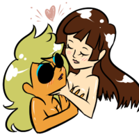 Other-Girls-Sempai and Normal-Chan/Creamsicle