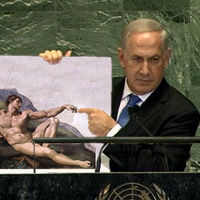 Netanyahu's Cartoon Bomb