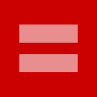 Red Equal Sign