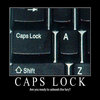 CAPS LOCK CAPS LOCK