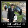 The guy holding a sewing machine, in front of a UPS Truck Accident (the unexplainable picture) The guy holding a sewing machine, in front of a UPS Truck Accident (the unexplainable picture)