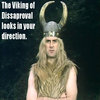 The viking of disapproval The viking of disapproval