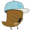 Brown Twitter Bird