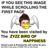 You have been visited by the X of Happiness You have been visited by the X of Happiness