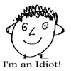 I'm an Idiot I'm an Idiot