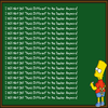 Bart Simpson's Chalkboard Parodies Bart Simpson's Chalkboard Parodies