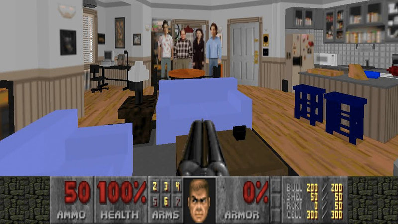 Jerry Seinfeld's Apartment in <i>DOOM II</i> 