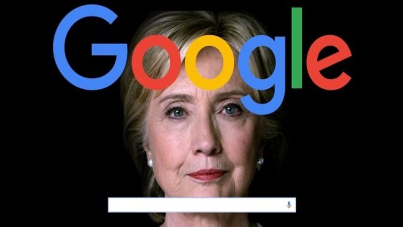 Trump Hints Google Is Siding With Clinton