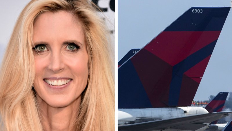 Ann Coulter Beefs With Delta Airlines