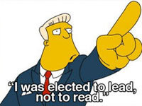 Herman Cain is a Leader, not a Reader