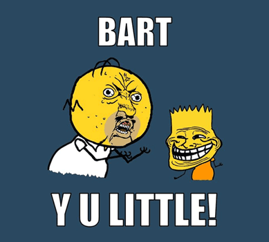 Y U NO: The Simpsons Edition