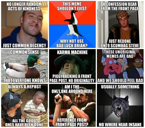 Meta Advice Animals of Reddit