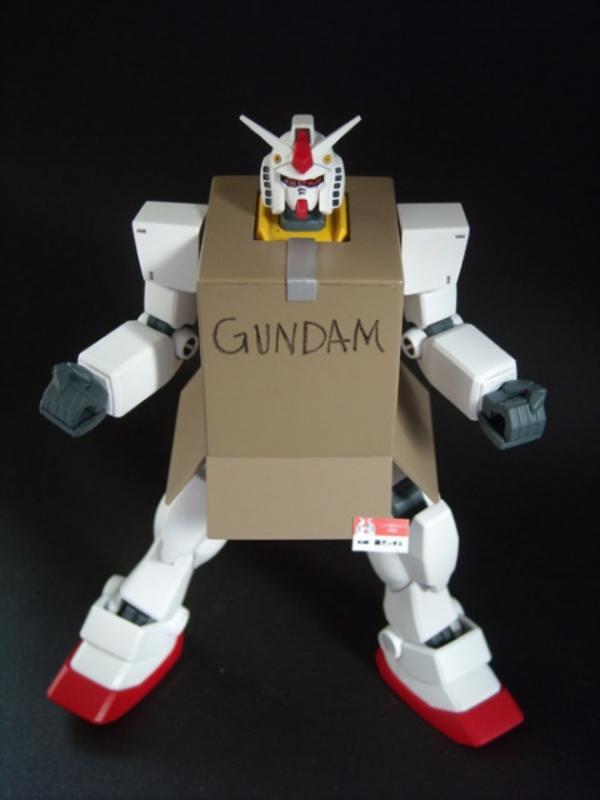 [Image 158489] Cardboard Box Gundam Know Your Meme