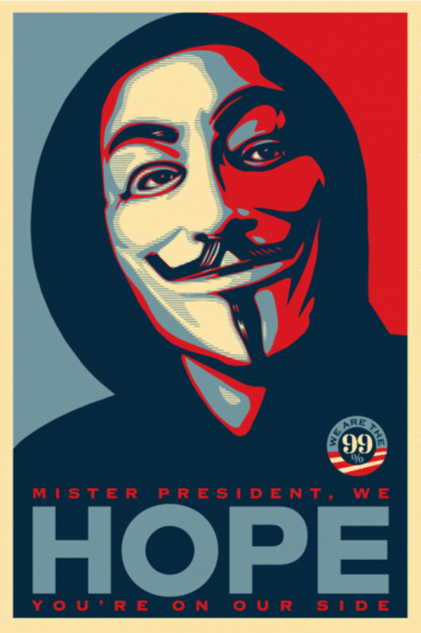 Obama hope'' poster copyright picture
