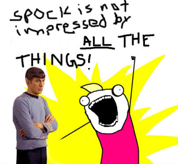 [Image - 370773] | Spock Is Not Impressed | Know Your Meme