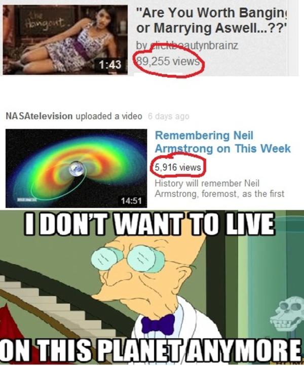 Not Remembering Neil Armstrong, I don