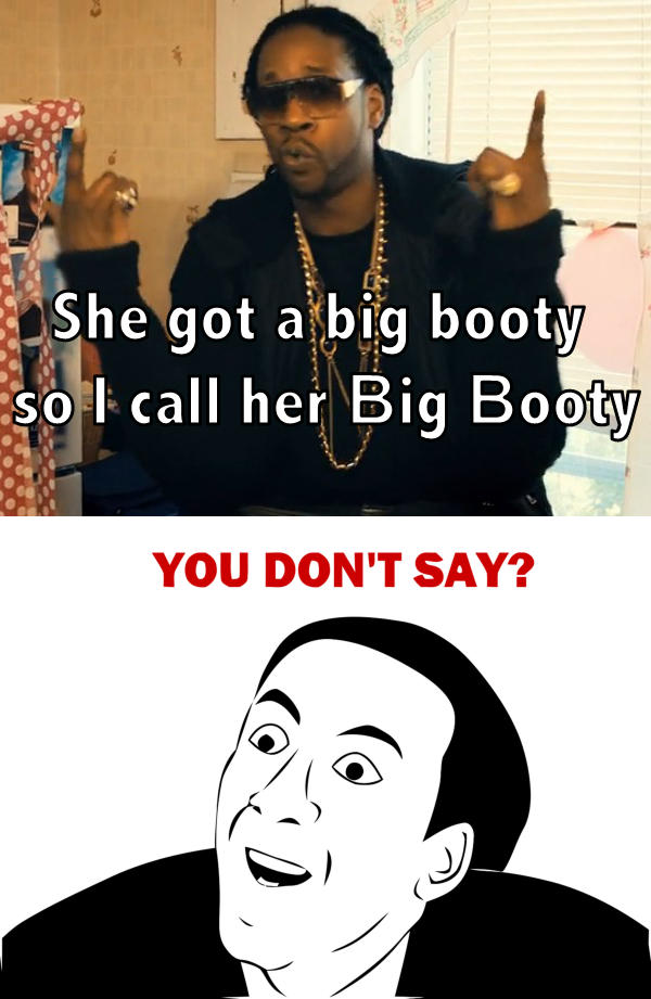 Big Booty You Don't Say? Know Your Meme