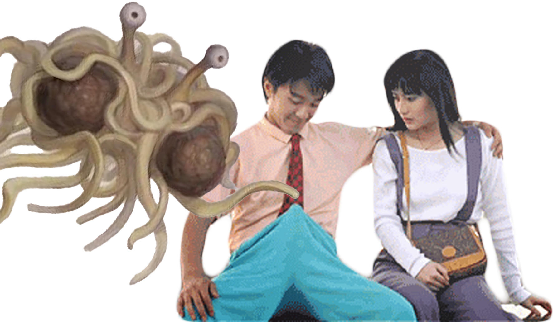 Pastafarian prayer picture