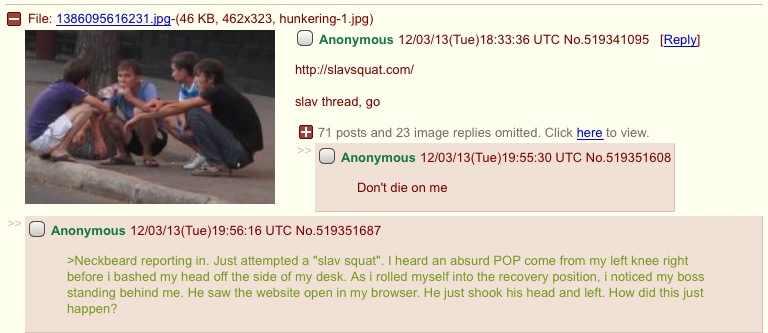 [Image - 673572] | Why Do Slavs Squat? / Slav Squat | Know Your Meme