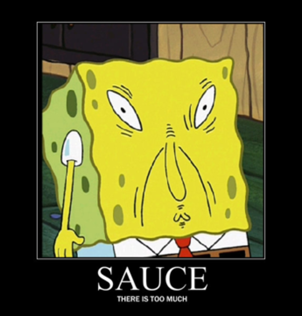[Image 709569] SpongeBob Uses Too Much Sauce Know Your Meme