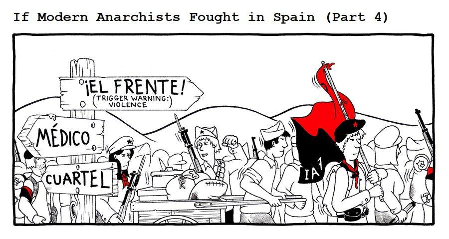 if modern anarchist fought in spain part 4 trigger psn down christmas