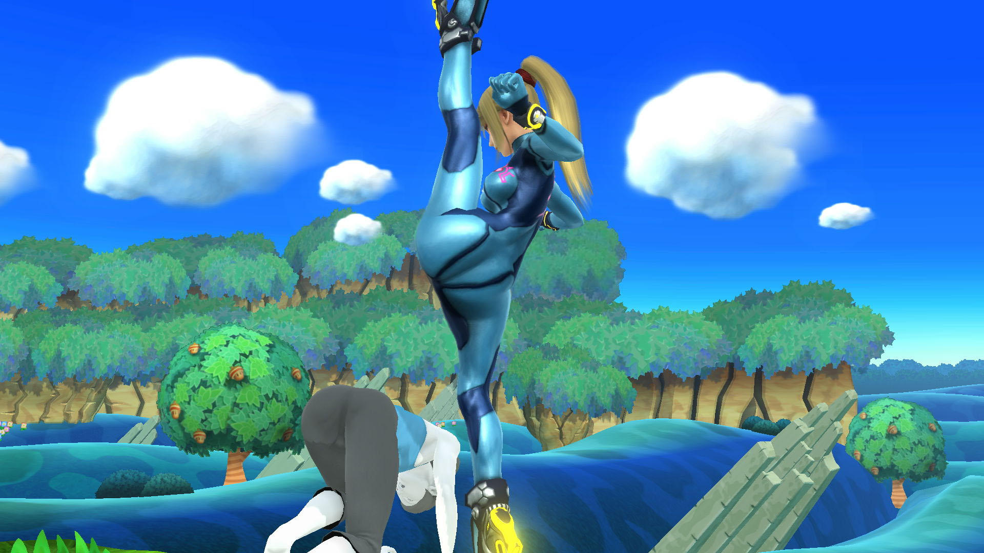 Zero Suit Samus Legs Split Ass Huge Super Smash Brothers Know Your