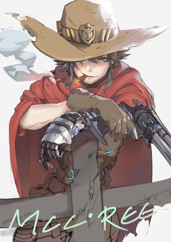 Female McCree by 緑茶色 Overwatch Know Your Meme