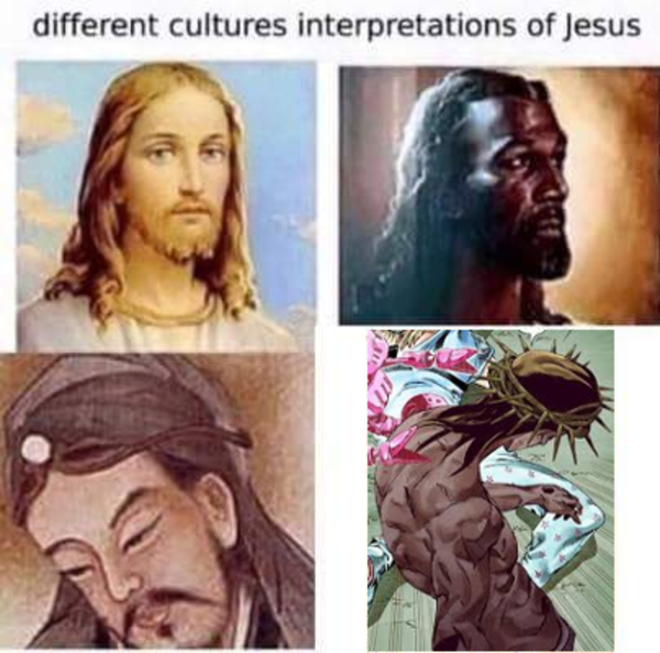 SBR Version Different Cultures' Interpretations of Jesus Know Your Meme