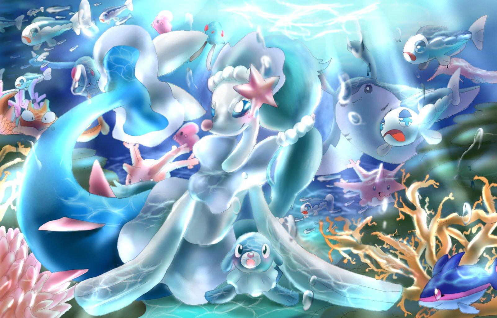 Underwater by ib0314T | Pokémon Sun and Moon | Know Your Meme