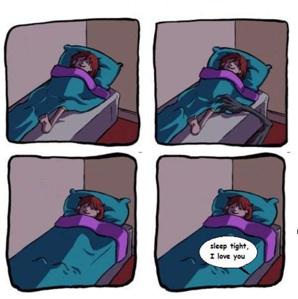 Monster under the bed Wholesome Memes Know Your Meme