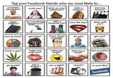 Facebook Tagging Game