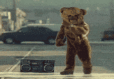 Breakdancing Bear
