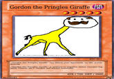 Gordon the Pringles Giraffe
