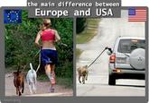 The Main Difference Between Europe and USA