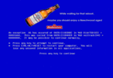 Blue Screen of Death (BSoD)
