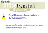Fake/Funny Error Messages