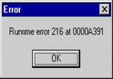 Fake/Funny Error Messages