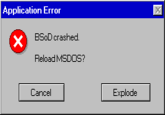 Fake/Funny Error Messages