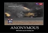 Exploding Van