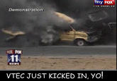 Exploding Van