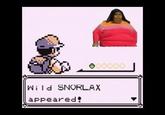 A wild Snorlax appears!