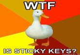 Technologically Impaired Duck