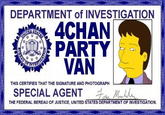 4chan Party Van