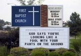 Pants on the Ground!